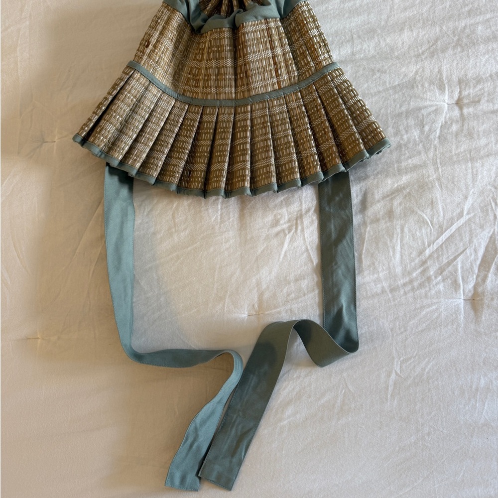 Lorna Murray Green & Tan Hat